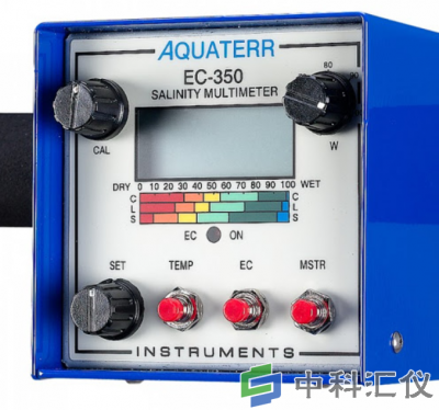 美国Aquaterr EC-350土壤水分盐分温度速测仪